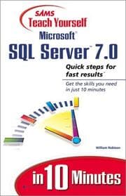 Tapa de Microsoft SQL Server 7
