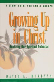 Tapa de Growing up in Christ