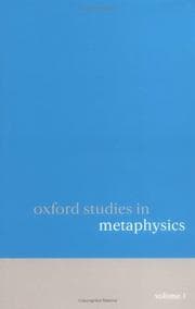 Tapa de Oxford Studies in Metaphysics