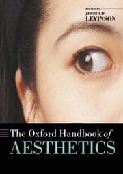 Tapa de The Oxford Handbook of Aesthetics