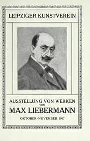 Tapa de Ausstellung von Werken von Max Liebermann