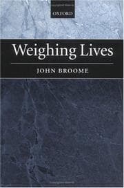 Tapa de Weighing Lives