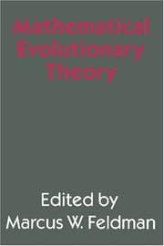 Tapa de Mathematical Evolutionary Theory
