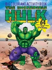 Tapa de The Incredible Hulk Big Color & Activity Book