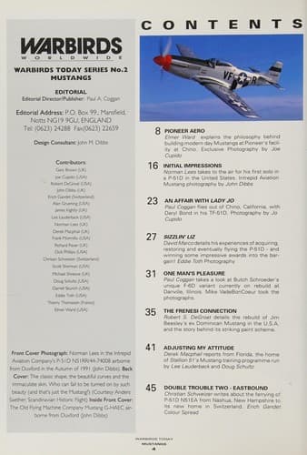 Tapa de Mustangs (Warbird Today Series, No. 2)