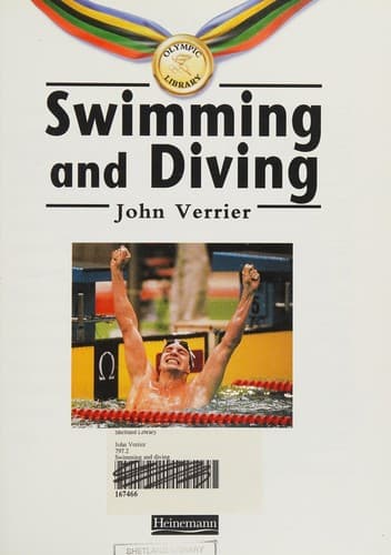 Tapa de Swimming and Diving (Olympic Library)