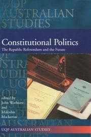 Tapa de Constitutional politics