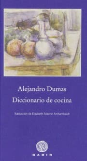 Tapa de Diccionario de cocina