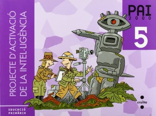 Tapa de Projecte d'Activació de la Intel·ligència. PAI 2000. 5 Educació Primària