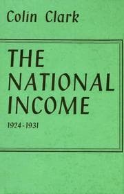 Tapa de National Income 1924-1931