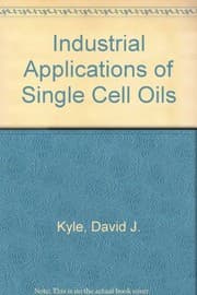 Tapa de Industrial applications of single cell oils