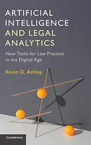 Tapa de Artificial Intelligence and Legal Analytics