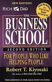 Tapa de Rich Dad's the Business School by Robert T. Kiyosaki