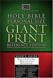 Tapa de King James Compact Giant Print Bible
