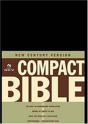 Tapa de Compact Text Bible