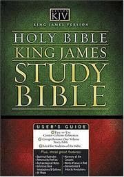 Tapa de King James Study Bible