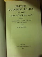 Tapa de British colonial policy in the mid-Victorian age: South Africa, New Zealand, the West Indies