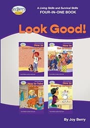 Tapa de Living Skills and Survival Skills Four-In-One Book - LOOK GOOD!