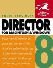 Tapa de Director 8 for Macintosh and Windows