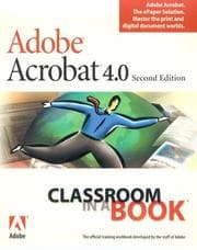 Tapa de Adobe Acrobat 4.0