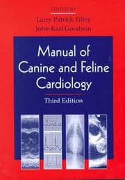 Tapa de Manual of canine and feline cardiology