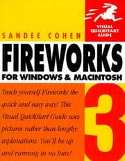 Tapa de Fireworks 3 for Windows & Macintosh