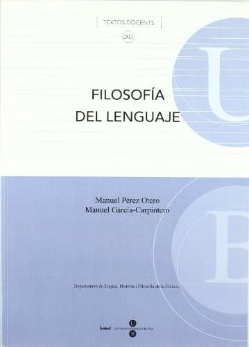 Tapa de Filosofía del lenguaje