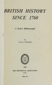 Tapa de British history since 1760