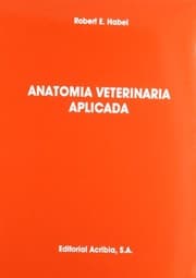 Tapa de Anatomía veterinaria aplicada