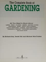 Tapa de The complete book of gardening