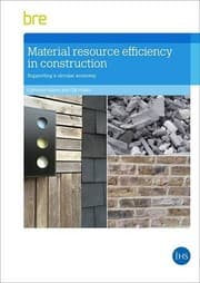 Tapa de Material Resource Efficiency in Construction