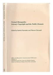 Tapa de Textual monopolies