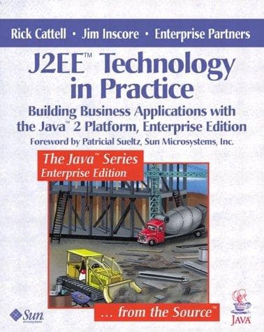 Tapa de J2EE technology in practice
