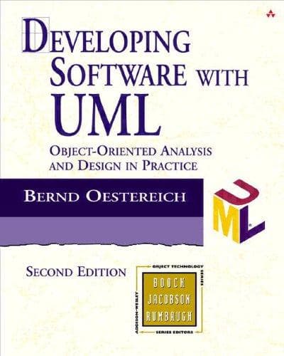Tapa de Developing software with UML