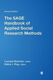 Tapa de The Sage handbook of applied social research methods