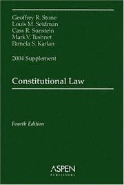 Tapa de Constitutional Law