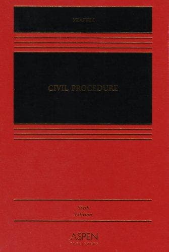 Tapa de Civil Procedure
