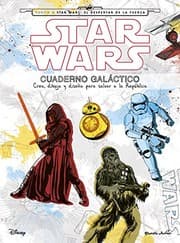 Tapa de Star Wars. Cuaderno galáctico