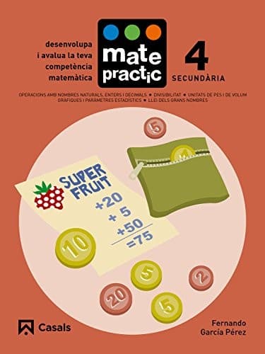 Tapa de Quadern Matepractic 4 Secundària