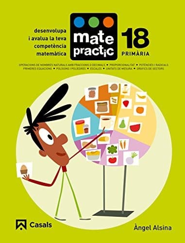 Tapa de Quadern Matepractic 18 Primària
