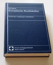 Tapa de Europäische Rechtskultur