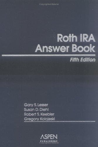 Tapa de Roth IRA answer book