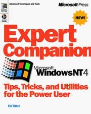 Tapa de Microsoft Windows NT 4 expert companion