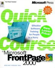 Tapa de Quick Course(r) in Microsoft(r) FrontPage(r) 2000