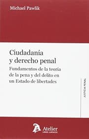 Tapa de Ciudadanía y Derecho penal.