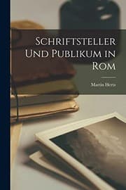 Tapa de Schriftsteller und Publikum in Rom