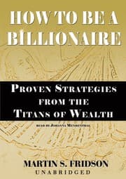 Tapa de How to Be a Billionare