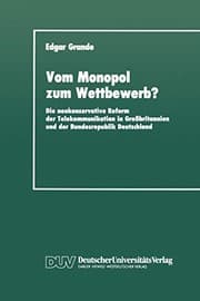 Tapa de Vom Monopol zum Wettbewerb?
