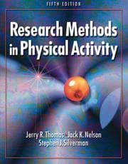 Tapa de Research methods in physical activity