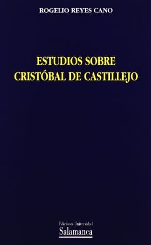 Tapa de Estudios sobre Cristóbal de Castillejo